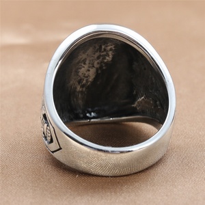 MECYLIFE US Marine Corps Ring Army Ring anello distintivo aquila in acciaio inossidabile per uomo - Product Image 5