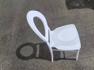Sedie per banchetti nuziali JJ220029, sedie in plastica, sedie Chivalry per matrimoni, per arredamento hotel, vendita diretta dalla fabbrica. - Product Image 4