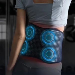 Masajeador Eléctrico Inalámbrico Ajustable con Calor de Fábrica OEM, con Compresión Caliente, Vibración, Soporte Lumbar, Cinturón de Masaje para Alivio del Dolor - Product Image 3