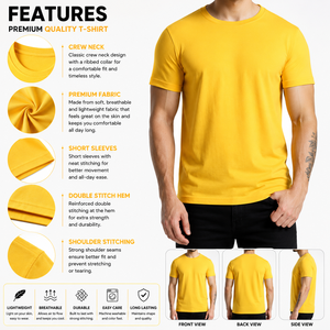 Camisetas Premium para Hombre - Camiseta Casual de Manga Corta con Corte Moderno, Nuevo Diseño, Algodón de Calidad Lujosa, Camiseta Holgada de Verano - Product Image 6