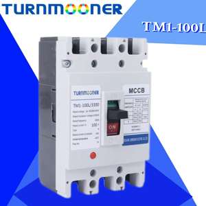 Ngắt mạch MCCB CM1-100L 100A 125A điện ngắt mạch cho bán buôn Chất lượng cao nhà máy bán hàng trực tiếp với TUV - Product Image 1