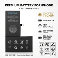 Batterie de remplacement Li-ion polymère longue durée d'usine OEM pour tous les modèles, certifiée CE, garantie 18 mois, stock mondial