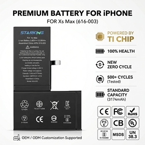 <span class=keywords><strong>Batterie</strong></span> de remplacement longue durée certifiée CE pour <span class=keywords><strong>iPhone</strong></span> 6 7 8 <span class=keywords><strong>XS</strong></span> XR <span class=keywords><strong>XS</strong></span> <span class=keywords><strong>Max</strong></span> 11 12 13 14, fabriquée en usine OEM avec une expérience d'exportation mondiale - Product Image 1