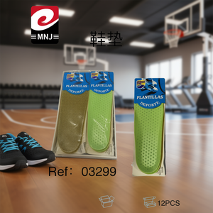 Mnj Insoles Plantillas Deporte Green 12Pcs Sport Cushioning Footwear Inserts - Product Image 3