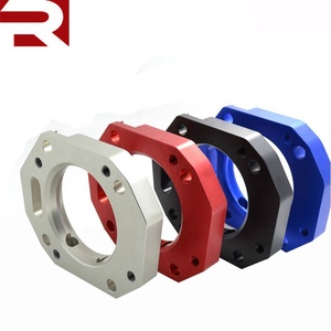 Высокопоточный корпус дроссельной заслонки <span class=keywords><strong>OBX</strong></span>, впускной коллектор, алюминиевые прокладки для Acur RSX Honda Civic - Product Image 2