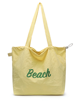 Sac fourre-tout coréen personnalisé OEM en nylon réutilisable, imperméable, style plage et école, motif dessin animé, tendance