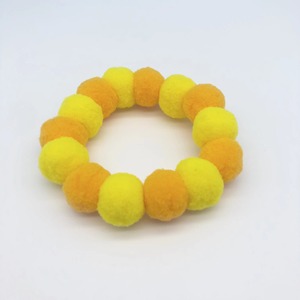 Meistverkauftes ODM/OEM Neues Süßes Markron-Farbiges Niedliches Haustier-Halsband mit Plüschball für Katzen und Kleine Hunde - Product Image 5