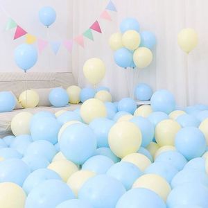 Juego de Globos de Látex Gruesos Color Azul Océano, Decoración Náutica Reutilizable para Baby Shower, Graduación, Jardín de Niños - Product Image 3