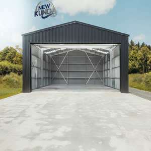 Garage préfabriqué moderne en acier facile à assembler, hangar, entrepôt de stockage domestique, atelier, hangar agricole, supermarché, salle de sport, prix - Product Image 1