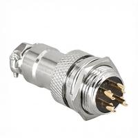 Connecteur d'aviation 4 broches Aviator GX16 OEM personnalisé GX12 GX16 GX20 Câble circulaire étanche sur mesure