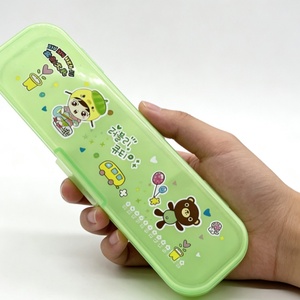 Estuche de Lápices de Plástico para Estudiantes Escolares, Niños y Niñas, Estuche de Lápices Escolar con Dibujos Animados, Estuche de Almacenamiento para Niños - Product Image 5