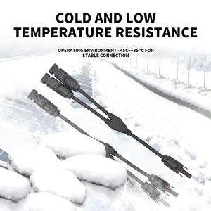 IP68 2 в 1 Y-образный 30 А 1500 В PV Солнечный ответвительный разъем для солнечной системы PV - Product Image 6