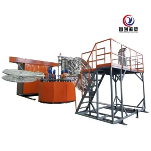 20KW-80KW Multi Function Carousel Rotomolding Machine For Plastic Products