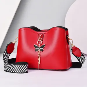 Sac A Main Femme Hot Sales Messenger Bags Cute Pendant Pu Leather Crossbody Bags For Women