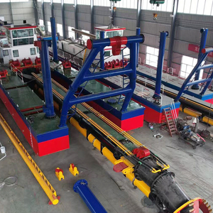 Draga de succión profesional con motor Cummins, bomba diésel, certificación CE ISO para uso en ríos/mares, internacional - Product Image 5