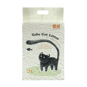 Litière pour chat Barton Tofu 7L/sac/2kg, désodorisante, sans poussière, grand sac, parfumée, facile à agglomérer, jetable aux toilettes. - Product Image 2