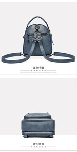 Sac à dos multifonctionnel personnalisé en usine, sac à dos pour ordinateur portable tendance, sac à dos polyvalent en cuir PU pour filles, sac d'école pour adolescentes - Product Image 5