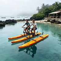 Vélo aquatique gonflable de loisirs, best-seller, en PVC léger et sûr pour une utilisation en extérieur