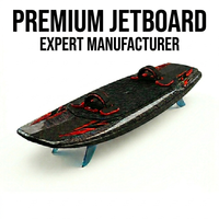 JetFly 09GT Jetboard à grande vitesse 64 km/h 110CC en fibre de carbone, alimenté par du gaz essence, moteur pour sports nautiques, modèle Jetboard