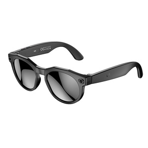 Smart <b>Glasses</b> W611 Black 8MP <b>Camera</b> Voice Control Real Time Translation - Product Image 1