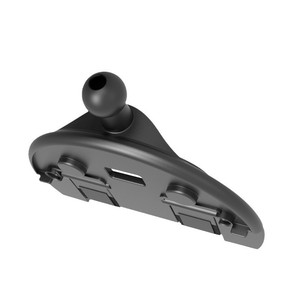 Support de téléphone pour lecteur CD de voiture, charge sans fil, accessoire de montage en plastique noir pour la navigation et les appareils mobiles - Product Image 4
