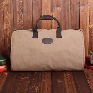 Bán Hot Custom Canvas may túi cho phù hợp với cổ điển không thấm nước du lịch Túi Duffel