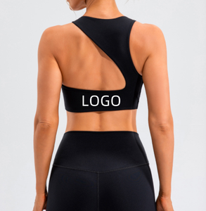 2025 su misura caldo reggiseno atletico <span class=keywords><strong>Sexy</strong></span> antiurto sport Yoga reggiseno ragazze palestra Fitness indossare reggiseno Top Logo personalizzato vestiti per ragazza - Product Image 2