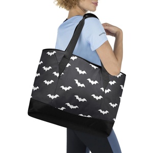 Sac isotherme à bandoulière motif oiseaux Iwa hawaïens, en polyester durable, sac fourre-tout isotherme pour le déjeuner - Product Image 5
