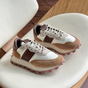 Chaussures décontractées de luxe pour femmes, en cuir de vachette de haute qualité, à semelle épaisse, respirantes et confortables pour la marche, printemps, automne, été - Product Image 4