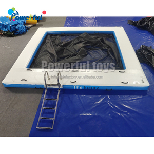 <span class=keywords><strong>Piscine</strong></span> flottante gonflable pour yacht océanique 7x5m avec filet - Product Image 6