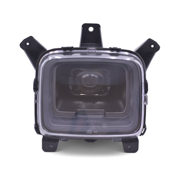 Yedi High Performance Motorcycle LED Headlamp Integrated Daytime Running Emergency Brake Flashing Turn Signal Functions Front