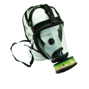 <span class=keywords><strong>Respirator</strong></span> wajah penuh silikon, penutup kepala Gas mencegah keamanan asap asap setengah wajah dapat digunakan kembali jenis kartrid - Product Image 1