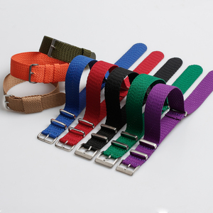 <span class=keywords><strong>Bracelet</strong></span> de <span class=keywords><strong>montre</strong></span> Perlon tressé en nylon Offres Spéciales, plusieurs couleurs, 14mm, 16mm, <span class=keywords><strong>18mm</strong></span>, 20mm, 22mm, 24mm - Product Image 1