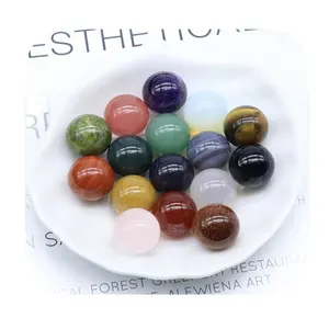 Wholesale 16mm Crystal sphere High quality natural healing stone crystal ball for home decoration semi precious stone