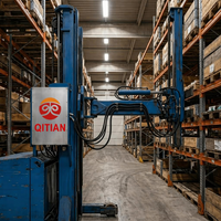 Système de rayonnage AGV flexible pour la préparation des commandes e-commerce, robot mobile intelligent, stockage et récupération automatisés marchandise-à-personne