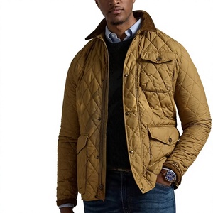 Nouvelle Veste Matelassée Respirante Personnalisée pour Homme, Collection Printemps 2026, Qualité Supérieure, Broderie 3D Motif Géométrique sur le Devant, Vente en Gros - Product Image 1