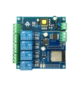 AC/DC Power Supply ESP32 WiFi BT BLE 4-way Relay Module ESP32-WROOM Development Board