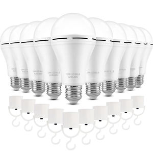 L'ampoule <span class=keywords><strong>rechargeable</strong></span> d'urgence reste allumée en cas de panne de courant 1200mAh 15W ampoules <span class=keywords><strong>LED</strong></span> E27 avec crochet d'interrupteur lumière du jour - Product Image 5