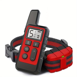 Collar de entrenamiento para perros JiaBei con modos de vibración, descarga eléctrica y sonido, recargable, de nailon, para control de ladridos. - Product Image 5