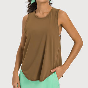 2023 nouveau débardeur de Tennis léger et respirant maille couture sans manches T-shirt de sport pour femmes - Product Image 6