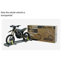 Moto tout-terrain électrique 21 kW haute puissance, 74 V 60 Ah, autonomie 115 km, poids léger 88,5 kg, contrôle de traction SRTC