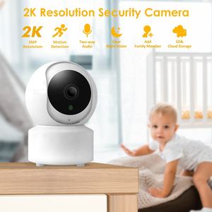 BESDER – caméra de sécurité CCTV sans fil 1080P, babyphone vidéo, Zoom x4, Surveillance intérieure de la maison, Wifi, caméra intelligente - Product Image 2
