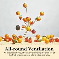 NOUVELLE ARRIVÉE BOL À FRUITS EN MÉTAL EXPLODING IRON POUR L'INTÉRIEUR