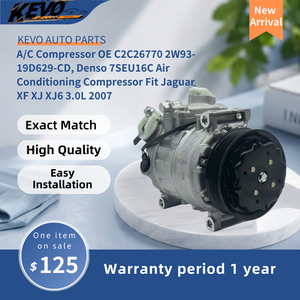 A/C คอมเพรสเซอร์ C2C26770 OE 2W93-19D629-CD, <span class=keywords><strong>Denso</strong></span> <span class=keywords><strong>7SEU16C</strong></span> คอมเพรสเซอร์เครื่องปรับอากาศพอดีกับ j* AG * uar XF XJ XJ6 3.0L 2007 - Product Image 1