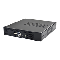 Mini-ordinateur portable Sharerdp personnalisé, fabriqué sur mesure, avec processeur Intel Core i5/i7 6e/7e génération (6200U/7260U), boîtier PC embarqué X86, prix compétitif.