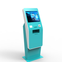 Kiosque automatique de machine de paiement de facture de service d'individu avec l'imprimante thermique et le lecteur de carte
