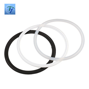 <span class=keywords><strong>Joint</strong></span> d'étanchéité EPDM en caoutchouc de qualité alimentaire PTFE sanitaire à trois lèvres pour raccords de serrage d'huile, pièces de rechange pour réservoirs enveloppants - Product Image 2