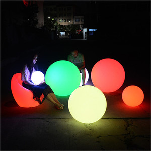 LED per esterno sfera sfera sfera pendente luce telecomando illuminazione per ufficio a casa con bagliore nella luce scura palline sportive a LED - Product Image 6