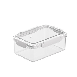 Food Container Egg Storage Box Stackable Airtight Refrigerator Kitchen Fruit Vegetable Preservation With Clip On Lid - Product Image 3