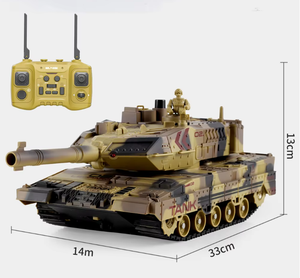 <span class=keywords><strong>Char</strong></span> d'assaut rotatif à tourelle grande taille <span class=keywords><strong>1</strong></span>:12, 13 fonctions, jouet de <span class=keywords><strong>char</strong></span> télécommandé avec son, lumière, pulvérisation, tir de bombes à eau, <span class=keywords><strong>char</strong></span> télécommandé - Product Image 1